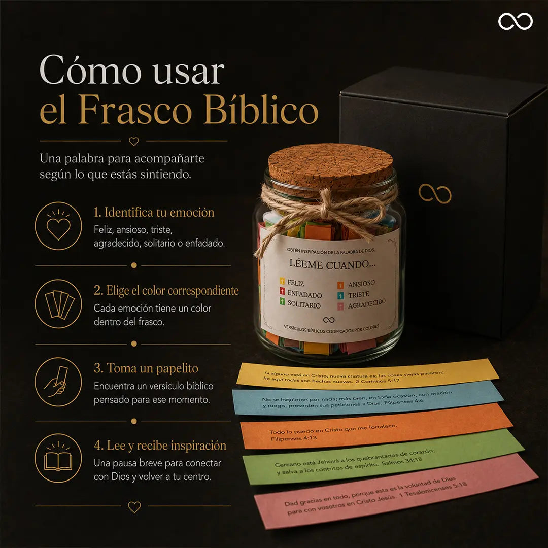 Frasco Bíblico - Inspiración diaria para el alma