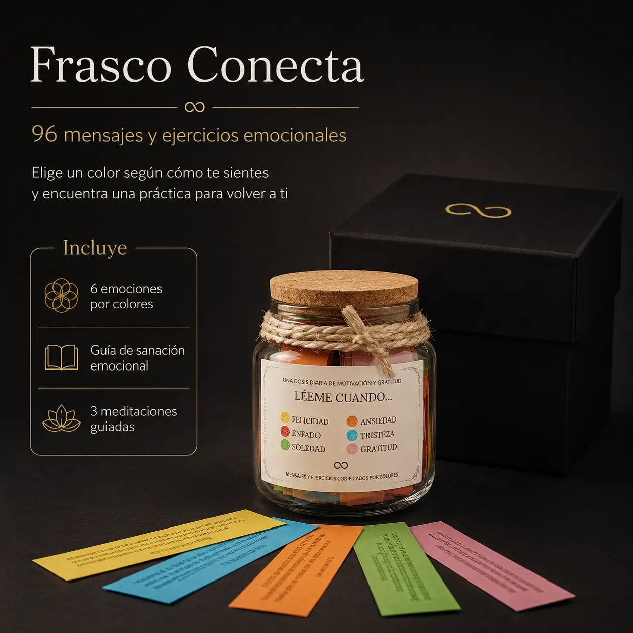 Frasco Conecta - Fortaleza emocional y conexión interior