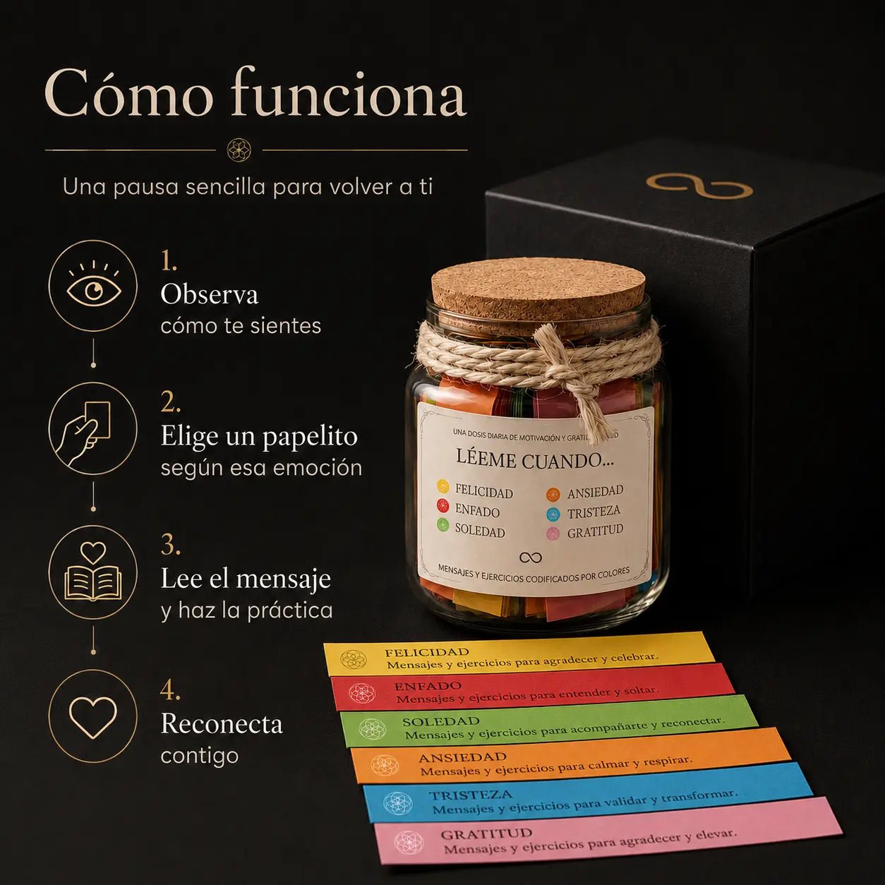 Frasco Conecta - Fortaleza emocional y conexión interior
