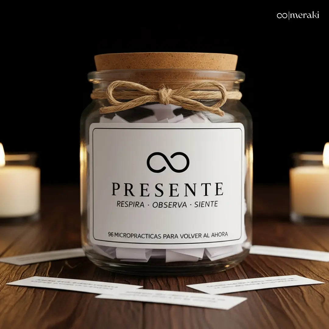 Frasco Presente - Prácticas para calmar la mente