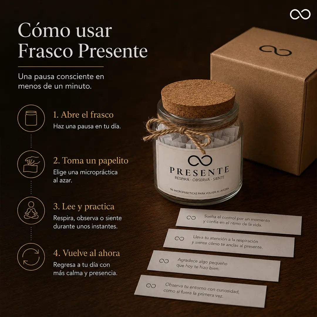 Frasco Presente - Prácticas para calmar la mente