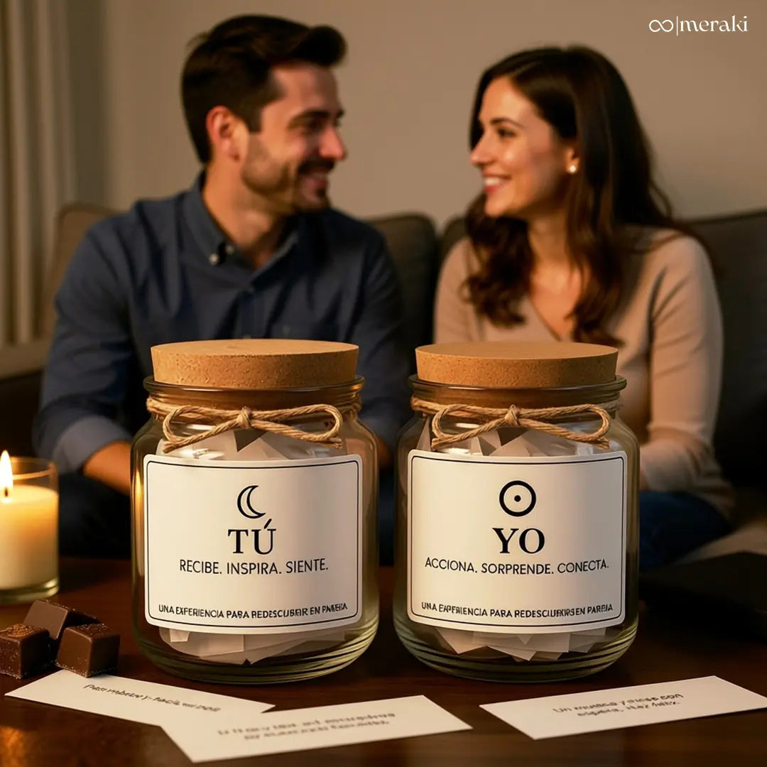 Frascos TúYo - Una experiencia para redescubrirse en pareja.