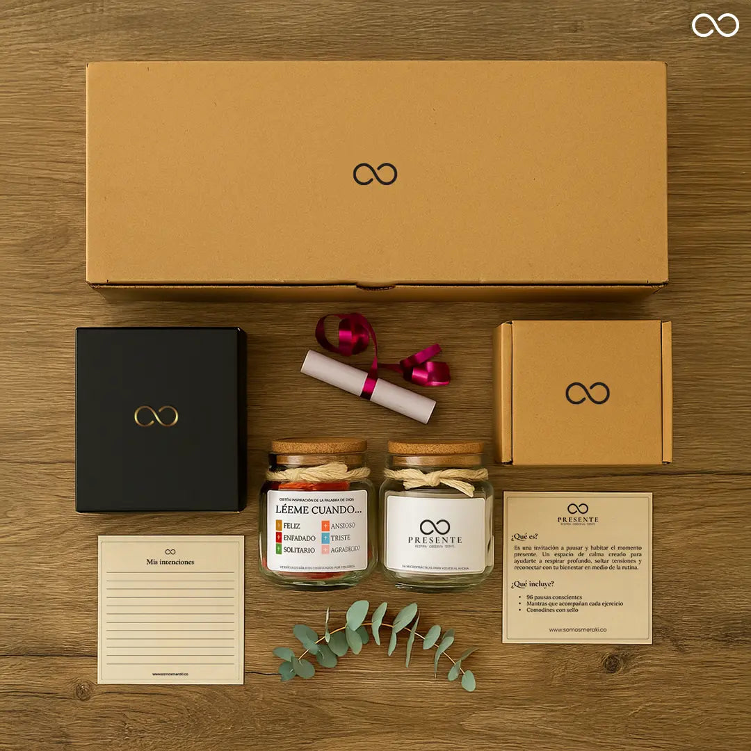 Kit Esencial: Frasco Bíblico + Frasco Presente